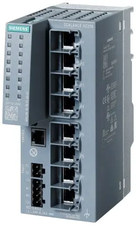 Produktfoto 1 von Siemens Ethernet-Switch 8-Port Managed Switch 100Mbit/s