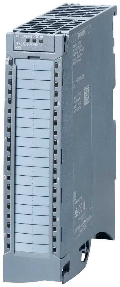 Siemens SIMATIC S7-1500 ET 200 Analoges Eingangsmodul 8 x Analog Eingang 30 V 800m