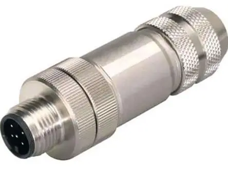 Produktfoto 1 von Siemens 6GK 8 mm M12 Rundsteckverbinder Buchse 5-polig Buchse Kabel IP65, IP67