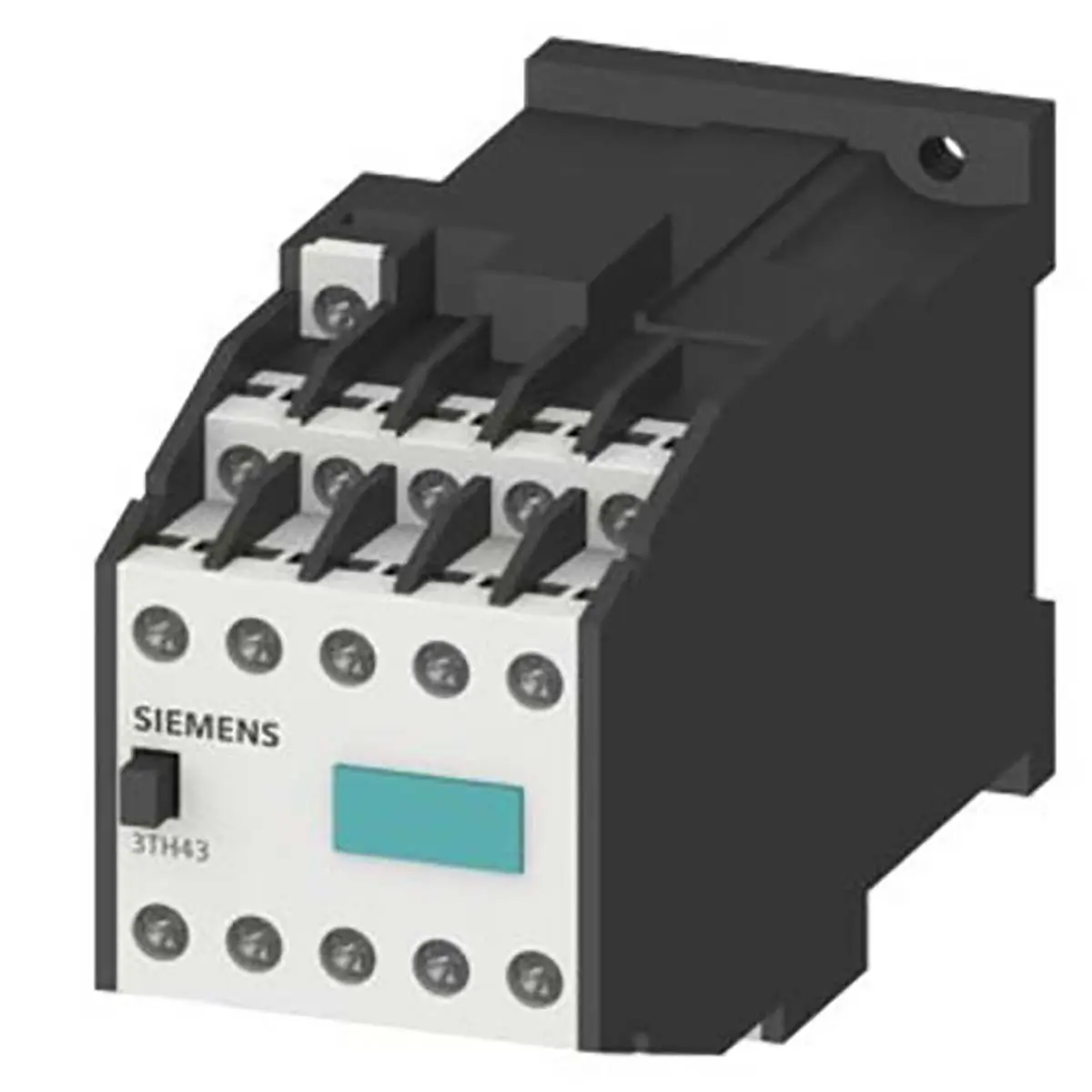 Siemens 3TH4 Hilfsschütz / 10 A 24 V dc 7 Schließer, 3 Öffner 10-Hilfskontakte