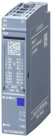 Produktfoto 1 von Siemens SIMATIC ET 200SP Analoges Ausgangsmodul Analoges Ausgangsmodul