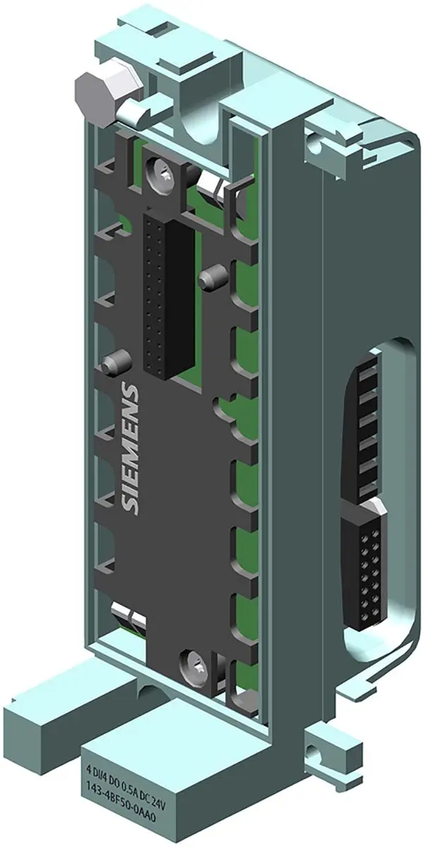 Produktfoto 1 von Siemens SPS-Erweiterungsmodul für ET 200 PRO 4 x Digital Eingang / 4 x  Digital Ausgang
