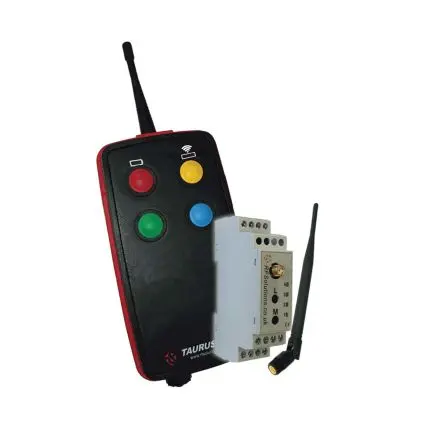 Produktfoto 1 von RF Solutions Fernbedienungssystem 868 MHz FM 4 Kanäle, 4-Tasten Handsender 6/32 V