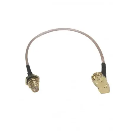 Produktfoto 1 von RF Solutions CBA Koaxialkabel Stecker, 50 Ω Buchse, 200 mm, Rechtwinklig / SMA, Schwarz