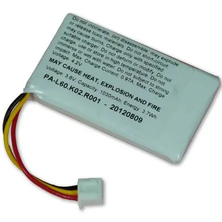 Produktfoto 1 von RF Solutions BATT-EZTEXT Li-Ion Lithium Akku, 1-Zellen 3.7 V / 980 mAh