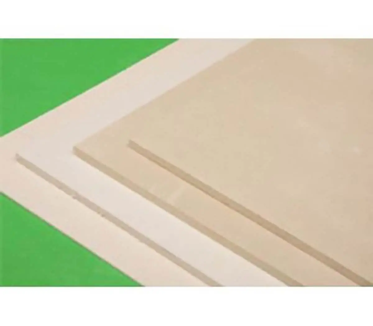 Produktfoto 1 von RS PRO Keramikfreier Faserverbundstoff Dämmplatte 1000 °C 1 m x 1 m x 3 mm D. 1000 kg/m³ Schwer entflammbar