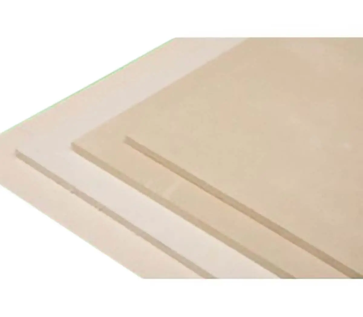 Produktfoto 1 von RS PRO Keramikfreier Faserverbundstoff Dämmplatte 1000 °C 1 m x 1 m x 6 mm D. 1000 kg/m³ Schwer entflammbar