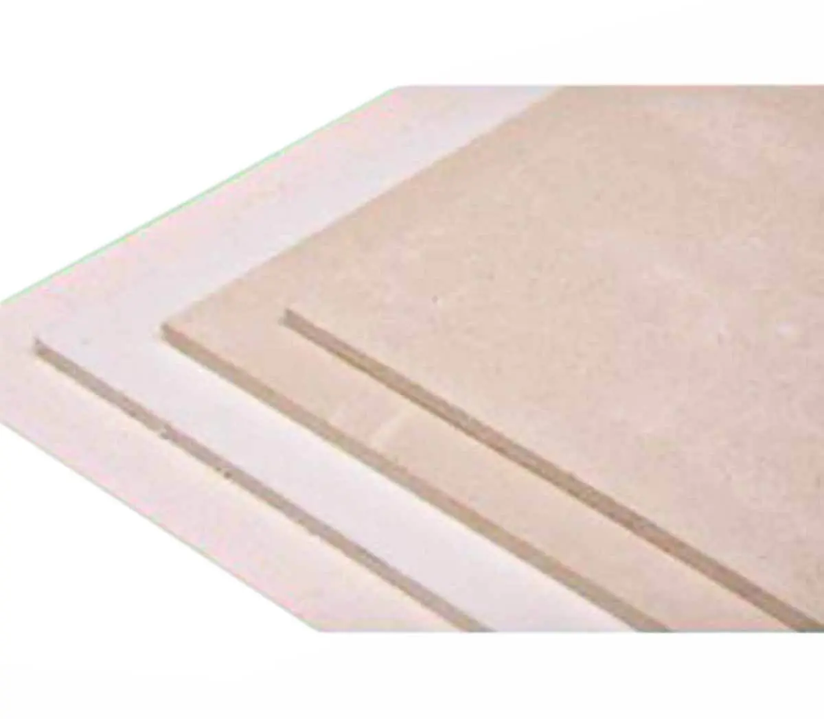 Produktfoto 1 von RS PRO Keramikfreier Faserverbundstoff Dämmplatte 1000 °C 1 m x 1 m x 10 mm D. 1000 kg/m³ Schwer entflammbar
