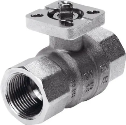 Produktfoto 1 von Festo Kugelventil Rp RP Rp aus Messing vernickelt RP