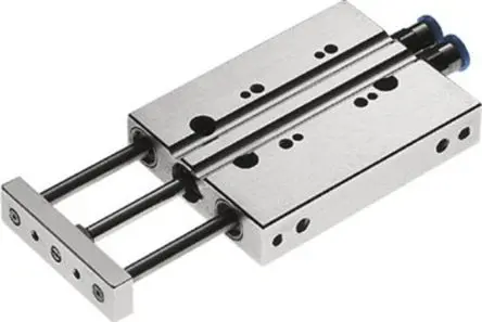Produktfoto 1 von Festo DFC-10-10-P-A-GF 189468 Pneumatik-Führungszylinder 10 mm Doppeltwirkend, Bohrung Ø 10 mm bis 10 bar
