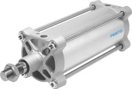 Produktfoto 1 von Festo DSBG-160-50-PPVA-N3 2029464, G 3/4 Pneumatikzylinder doppeltwirkend, Bohrung Ø 160mm / Hub 50mm, bis 10 bar