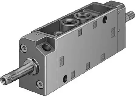 Produktfoto 1 von Festo JMFH 535913 Pneumatik-Magnetspule / pilotgesteuertes Steuerventil 5/2 Bistable Durchsteckmontage G1/4,