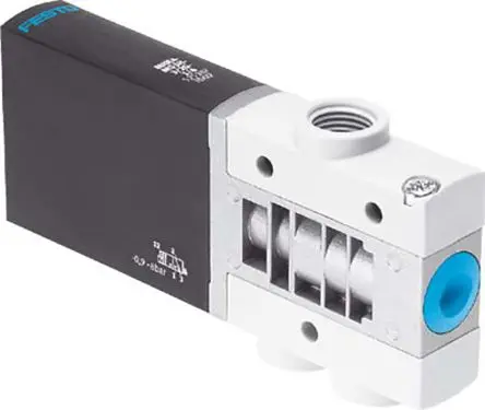 Produktfoto 1 von Festo 3/2 geschlossen monostabil MHE4-MS1H-3/2G-1/4 Pneumatik-Magnetspule / pilotgesteuertes Steuerventil G,