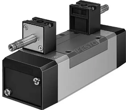 Produktfoto 1 von Festo 5/3 druckbeaufschlagt MN1H-5/3B-D-1-C Pneumatik-Magnetspule / pilotgesteuertes Steuerventil G, Elektrisch-betätigt