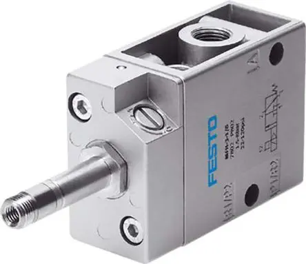 Produktfoto 1 von Festo MFH-3-1/8-S-EX Pneumatik-Magnetspule / pilotgesteuertes Steuerventil, Elektrisch-betätigt