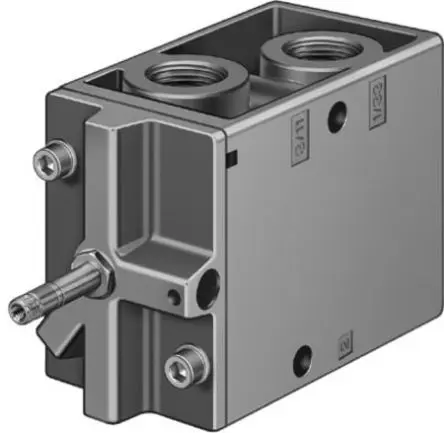 Produktfoto 1 von Festo Monostabil, 3/2 Schließer MOFH-3-3/4 Magnetventil Metrisch, Elektrisch-betätigt 24V