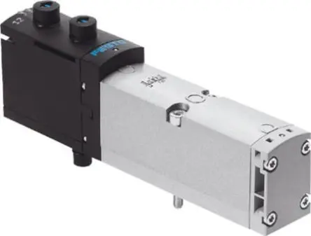 Produktfoto 1 von Festo 5/3 geschlossen VSVA-B-P53C-ZD-A1-1T1L Magnetventil ISO 15407-2, Elektrisch-betätigt 24V