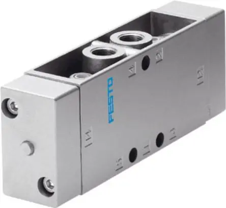 Produktfoto 1 von Festo 5/2 bistabil dominant JDH Pneumatik-Magnetspule / pilotgesteuertes Steuerventil G, Pneumatisch-betätigt 24V