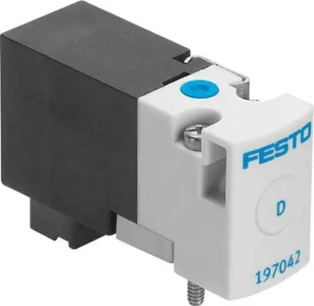 Produktfoto 1 von Festo 3/2 geschlossen monostabil MHA1 Pneumatik-Magnetspule / pilotgesteuertes Steuerventil Metrisch,