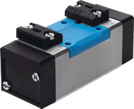 Produktfoto 1 von Festo 5/3 druckfrei VL-5/3E-D-2-C Pneumatisches Magnetventil ISO 5599-1, Pneumatisch-betätigt
