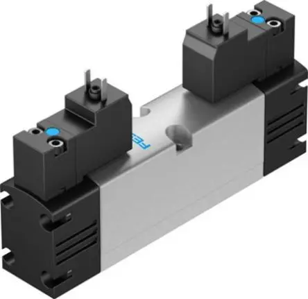 Produktfoto 1 von Festo 5/2 Bistabil VSVA Magnetventil ISO 15407-1, Elektrisch-betätigt 24V