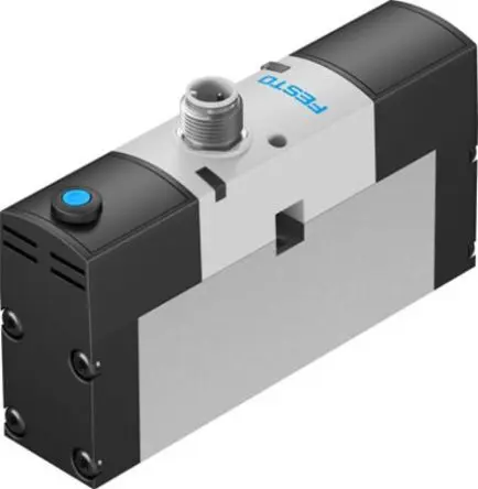 Produktfoto 1 von Festo 5/2 Monostabil VSVA Magnetventil M12 x 1, Elektrisch-betätigt 24V