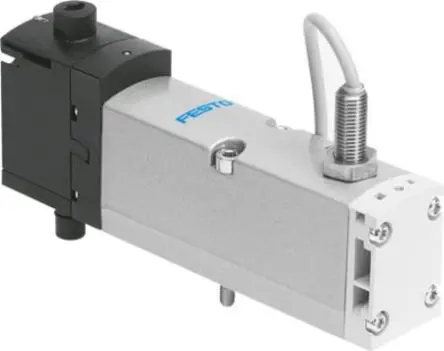 Produktfoto 1 von Festo 5/2 Monostabil VSVA-B-M52-MZD-A1-1T1L-APX-0.5 Magnetventil ISO 15407-2, Elektrisch-betätigt 24V