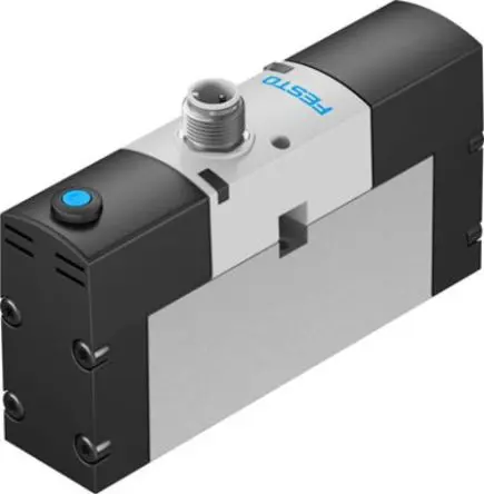 Produktfoto 1 von Festo 5/2 Monostabil VSVA-B-M52-MH-A1-1R5L Magnetventil M12 x 1, Elektrisch-betätigt 24V