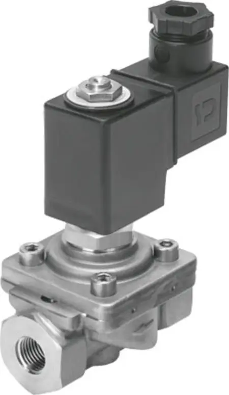Produktfoto 1 von Festo VZWF 1492326 Pneumatik-Magnetspule / pilotgesteuertes Steuerventil 2/2 Closed, Monostable Inline G1/4,