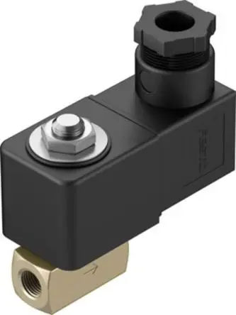 Produktfoto 1 von Festo 2/2 geschlossen monostabil VZWD Magnetventil G, Elektrisch-betätigt 24V