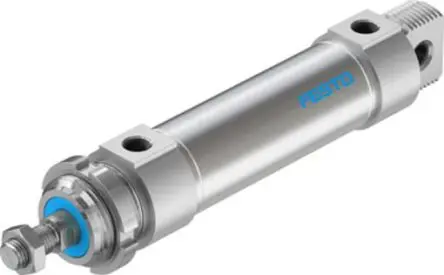 Produktfoto 1 von Festo 80 mm DSNU-40-80-PPV-A 196033 Pneumatik-ISO-Zylinder Doppeltwirkend