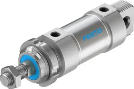 Produktfoto 1 von Festo 25 mm DSNU-50-25-PPV-A 196040 Pneumatik-ISO-Zylinder Doppeltwirkend