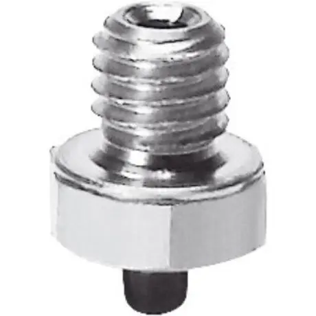Produktfoto 1 von Nitrilkautschuk (NBR) Flach Saugnapf, Festo Serie VAS, Ø 2 mm M3, Haltekraft 0.14 N