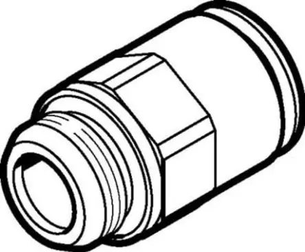 Produktfoto 1 von Festo NPQM 558666 Stecker G 1/4 G