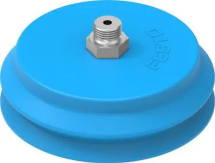 Produktfoto 1 von Polyurethan Balg Saugnapf, Festo Serie VASB, Ø 100 mm G 1/4, Haltekraft 450 N