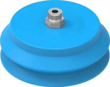 Produktfoto 1 von Polyurethan Balg Saugnapf, Festo Serie VASB, Ø 125 mm G 3/8, Haltekraft 570 N