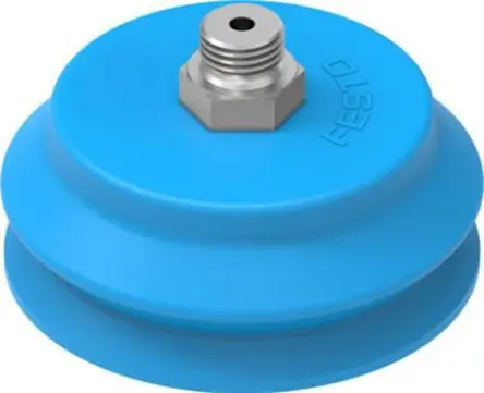 Produktfoto 1 von Polyurethan Balg Saugnapf, Festo Serie VASB, Ø 75 mm 1/4 in G, Haltekraft 250 N