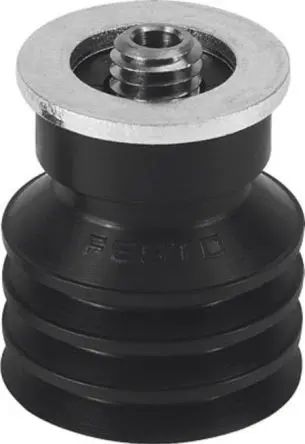 Produktfoto 1 von Nitrilkautschuk (NBR) Balg Saugnapf, Festo Serie ESS, Ø 30 mm M6, Haltekraft 20.8 N