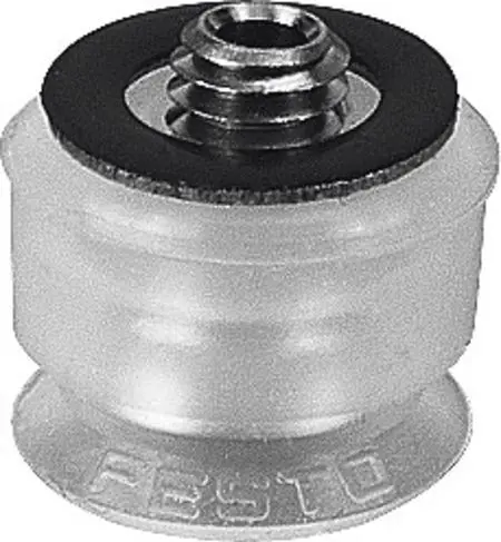 Produktfoto 1 von Silikon, Saugnapf, Festo Serie ESS, Ø 15 mm M4, Haltekraft 9.8 N