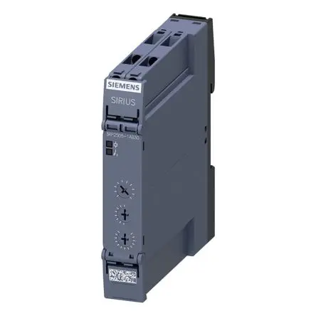Produktfoto 1 von Siemens 3RP2 Zeitrelais, DIN-Hutschiene 24 V dc 24V ac, 0.05 to 100 h, 1 Kont. Multifunktion