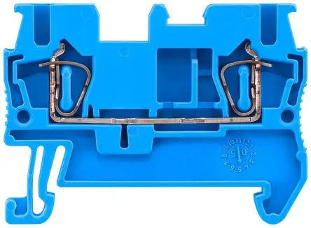 Produktfoto 1 von Siemens 8WH DIN-Schienenklemme ohne Sicherung 1 Blau, 2.5mm², 800V Klemme