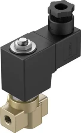 Produktfoto 1 von Festo 2/2 geschlossen monostabil VZWD Magnetventil G, Elektrisch-betätigt 24V