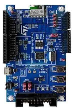 Produktfoto 1 von STMicroelectronics Bewertungsplattform Entwicklungstool Kommunikation und Drahtlos BlueNRG-M2SA