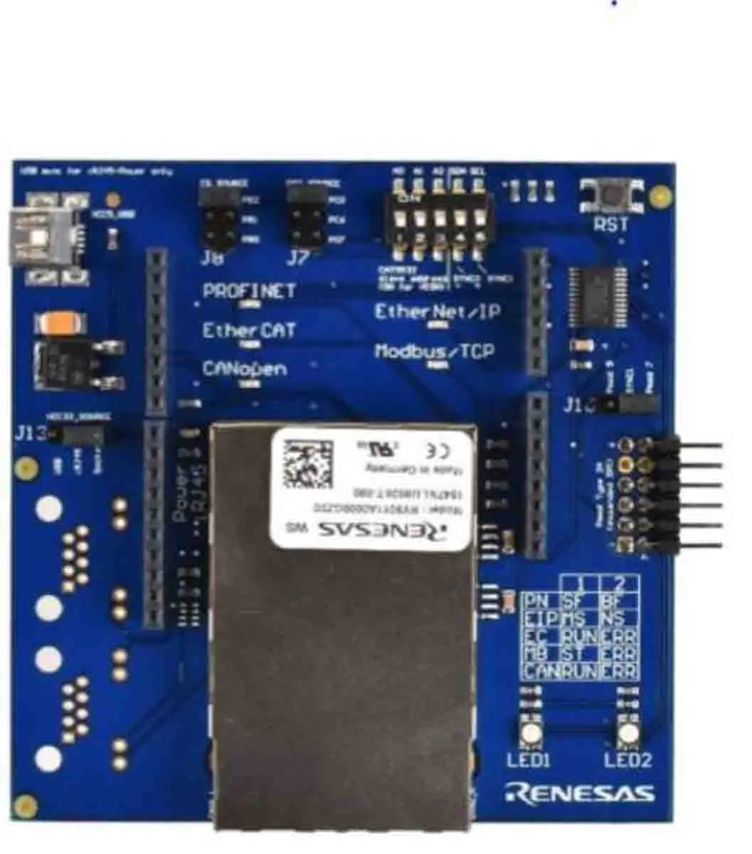 Produktfoto 1 von Renesas Entwicklungstool Kommunikation und Drahtlos für R-IN32M3