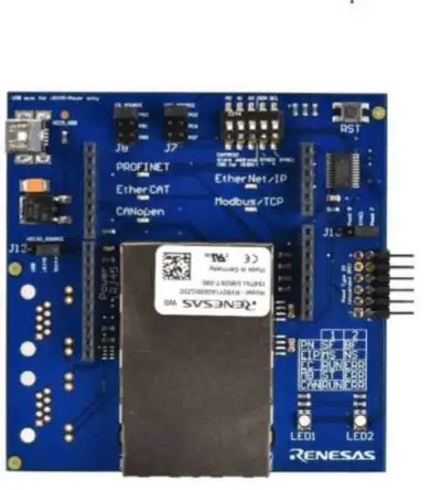 Produktfoto 1 von Renesas Evaluierungsplatine Entwicklungstool Kommunikation und Drahtlos RY9012A0 Evaluierungsplatine für R-IN32M3
