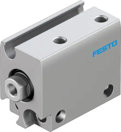 Produktfoto 1 von Festo ADN 4887524 Pneumatik-Kompaktzylinder 10 mm Doppeltwirkend, Bohrung Ø 10 mm, bis 8 bar