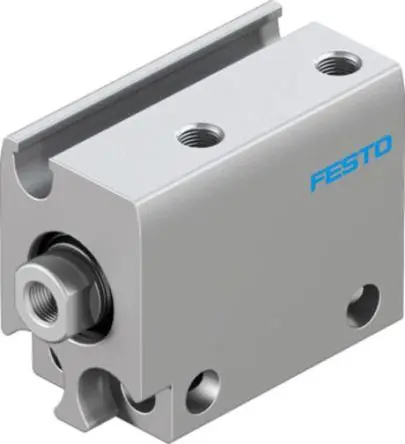 Produktfoto 1 von Festo ADN 4887524 Pneumatik-Kompaktzylinder 10 mm Doppeltwirkend, Bohrung Ø 10 mm, bis 8 bar