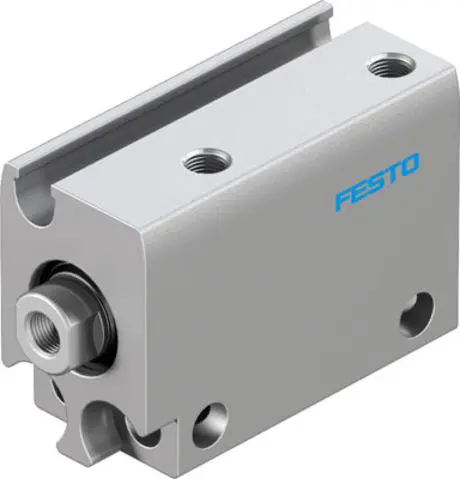 Produktfoto 1 von Festo ADN 5177085 Pneumatik-Kompaktzylinder 10 mm Doppeltwirkend, Bohrung Ø 10 mm, bis 8 bar