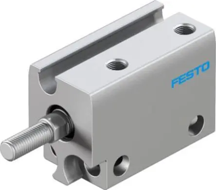 Produktfoto 1 von Festo ADN-S-6-10-A 8080596 Pneumatik-Kompaktzylinder 10 mm Doppeltwirkend, Bohrung Ø 6 mm, bis 8 bar
