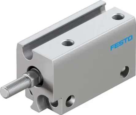 Produktfoto 1 von Festo ADN-S-6-10-A-A 8080595 Pneumatik-Kompaktzylinder 10 mm Doppeltwirkend, Bohrung Ø 6 mm, bis 8 bar